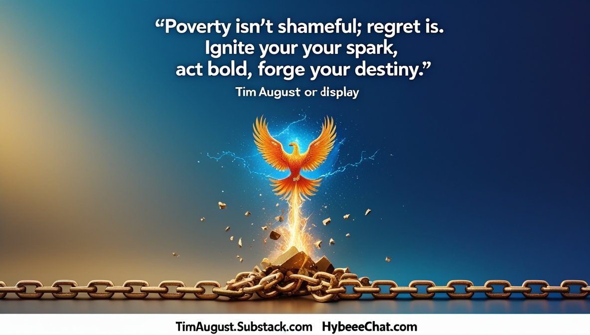 From Poverty’s Trap to a Life of Purpose